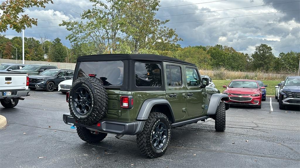 used 2023 Jeep Wrangler 4xe car, priced at $35,249