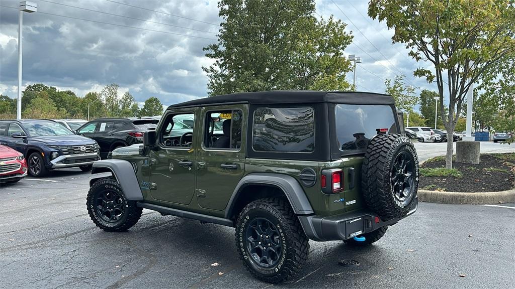 used 2023 Jeep Wrangler 4xe car, priced at $35,249