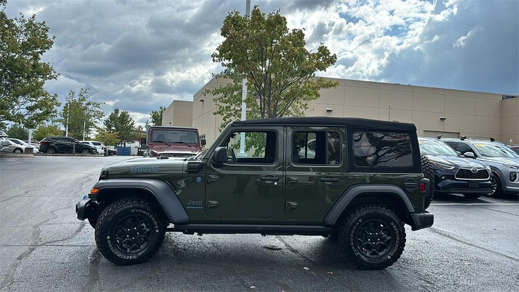 used 2023 Jeep Wrangler 4xe car, priced at $35,249