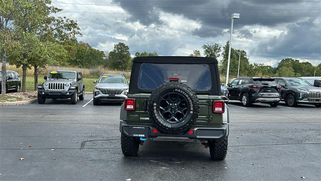 used 2023 Jeep Wrangler 4xe car, priced at $35,249