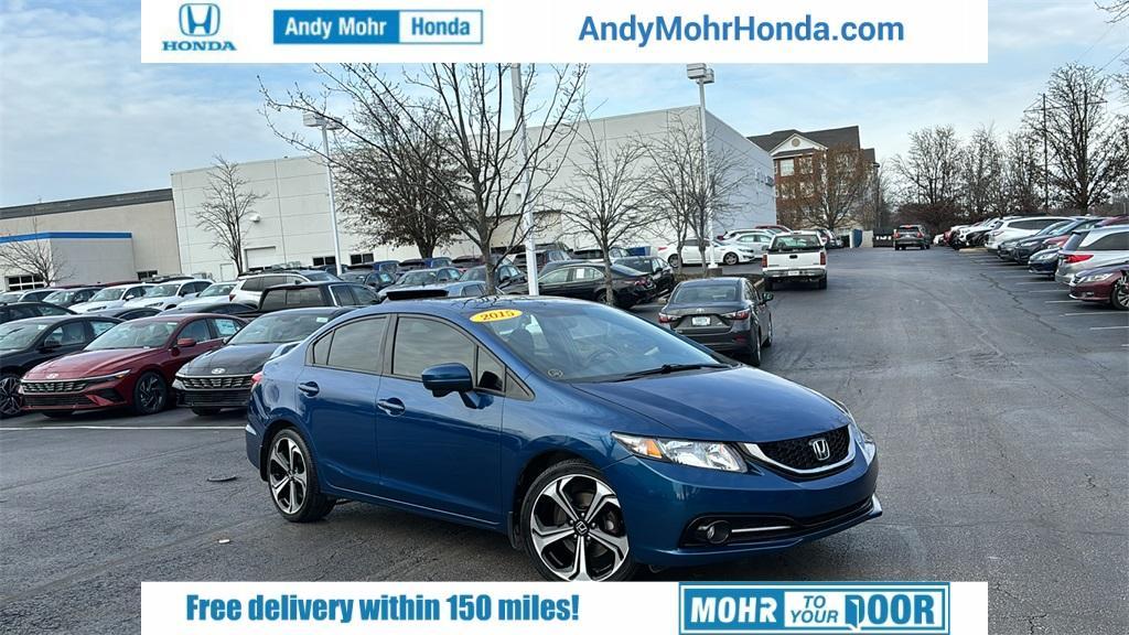 used 2015 Honda Civic car, priced at $15,677