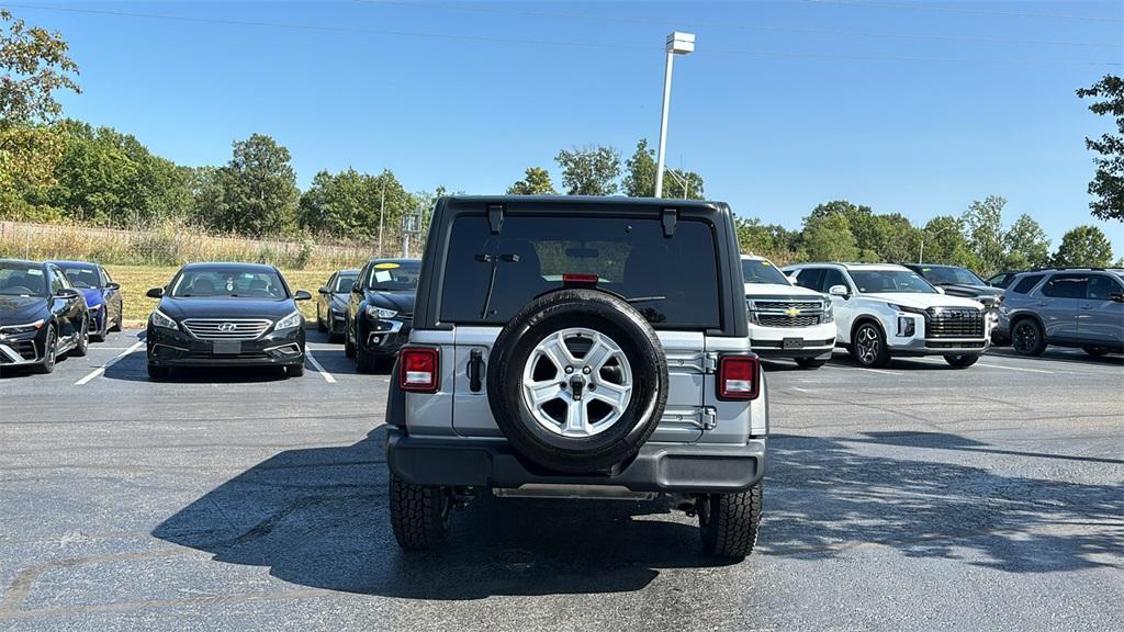 used 2021 Jeep Wrangler Unlimited car, priced at $29,190