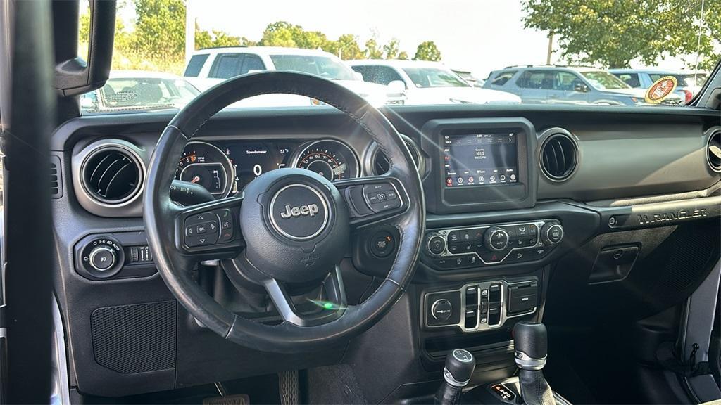 used 2021 Jeep Wrangler Unlimited car, priced at $29,190