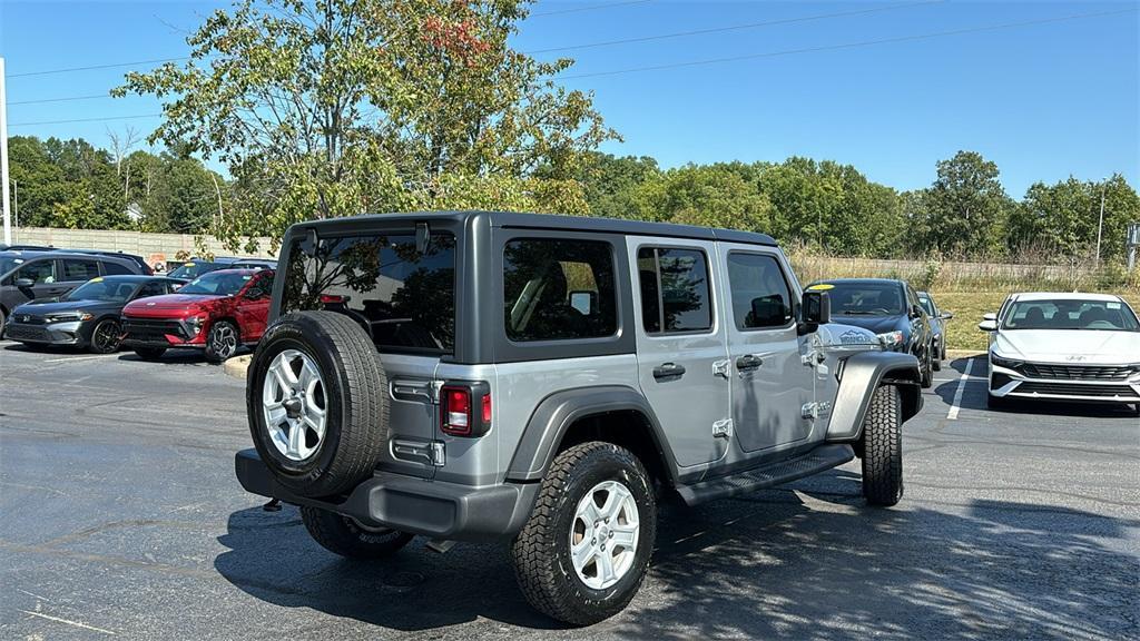 used 2021 Jeep Wrangler Unlimited car, priced at $29,190