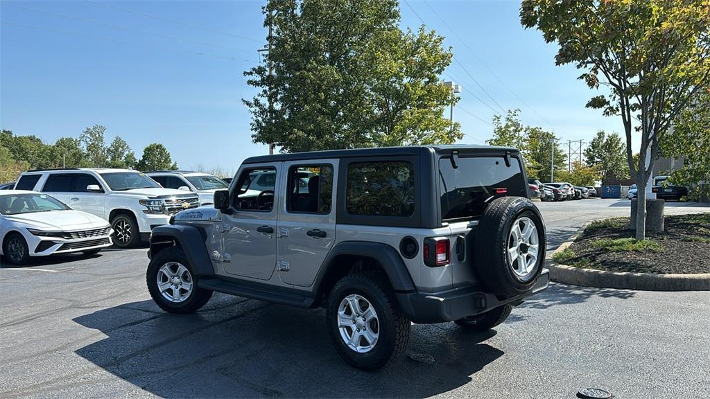 used 2021 Jeep Wrangler Unlimited car, priced at $29,190