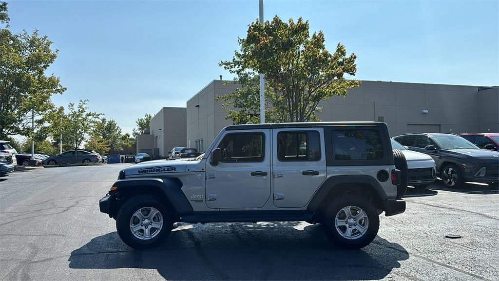 used 2021 Jeep Wrangler Unlimited car, priced at $29,190