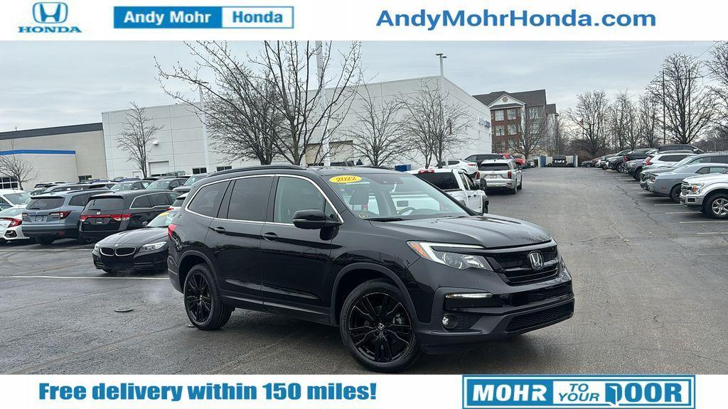 used 2022 Honda Pilot car, priced at $31,180