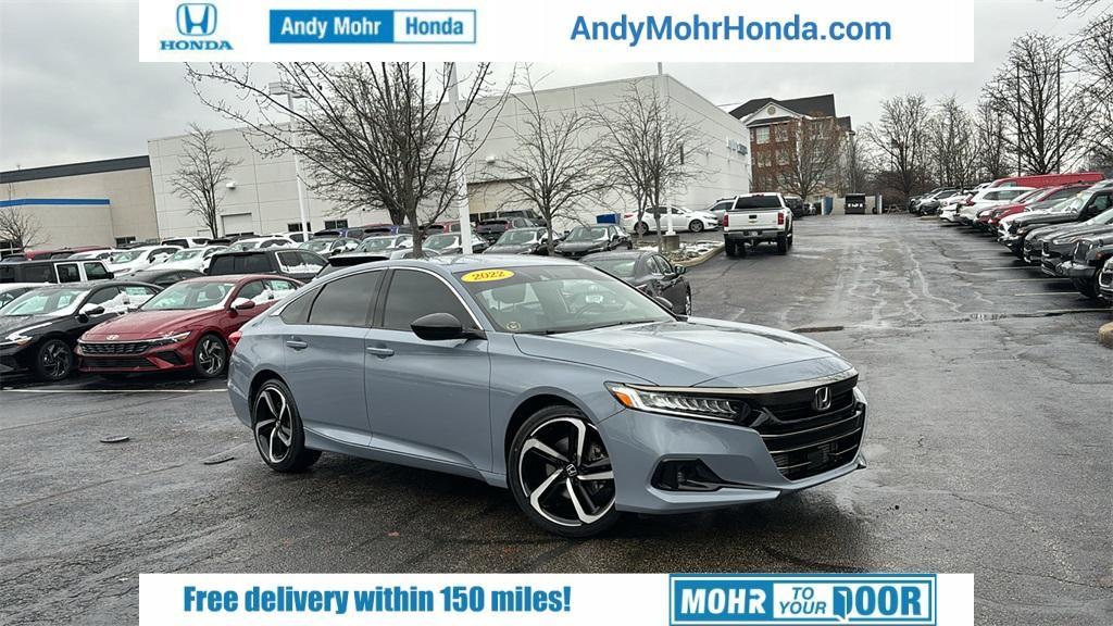 used 2022 Honda Accord car, priced at $25,663