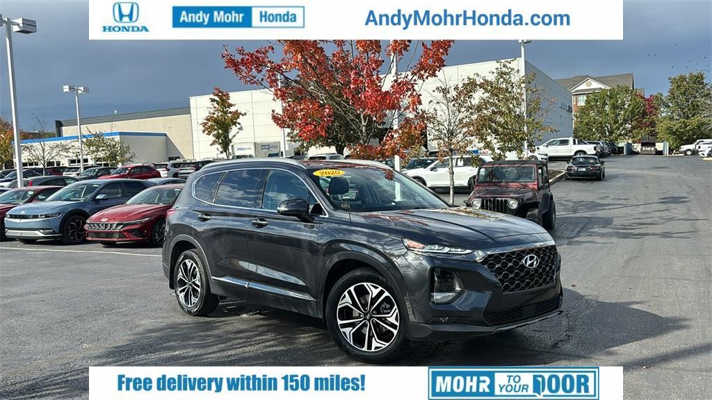 used 2020 Hyundai Santa Fe car, priced at $24,001