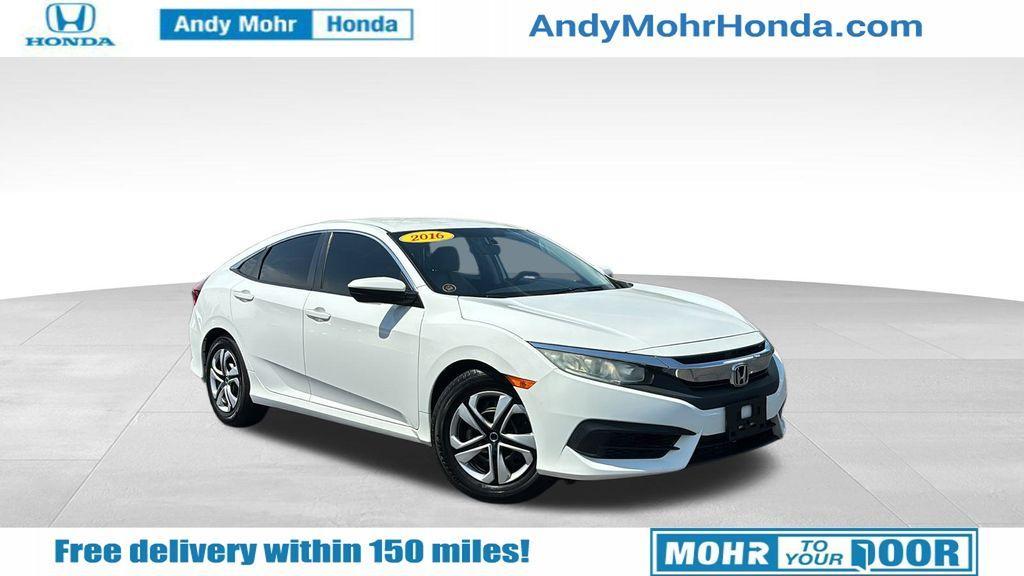 used 2016 Honda Civic car, priced at $15,415