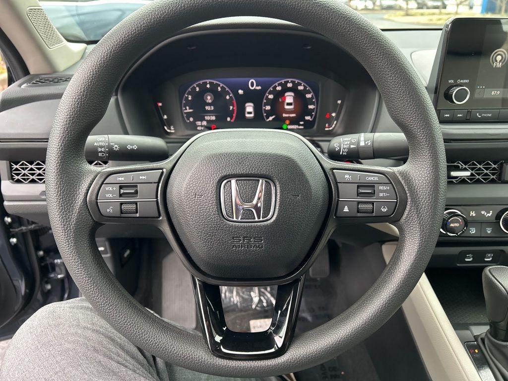 new 2025 Honda Accord car, priced at $30,619