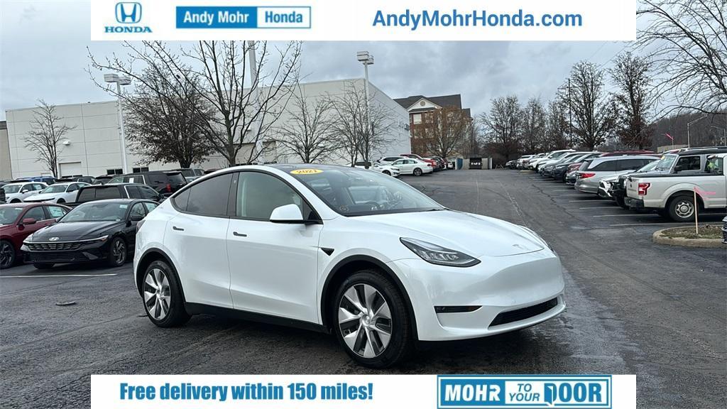 used 2021 Tesla Model Y car, priced at $29,194