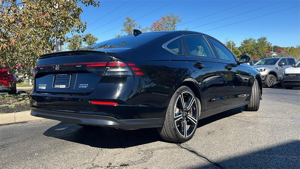 used 2023 Honda Accord Hybrid car, priced at $27,040