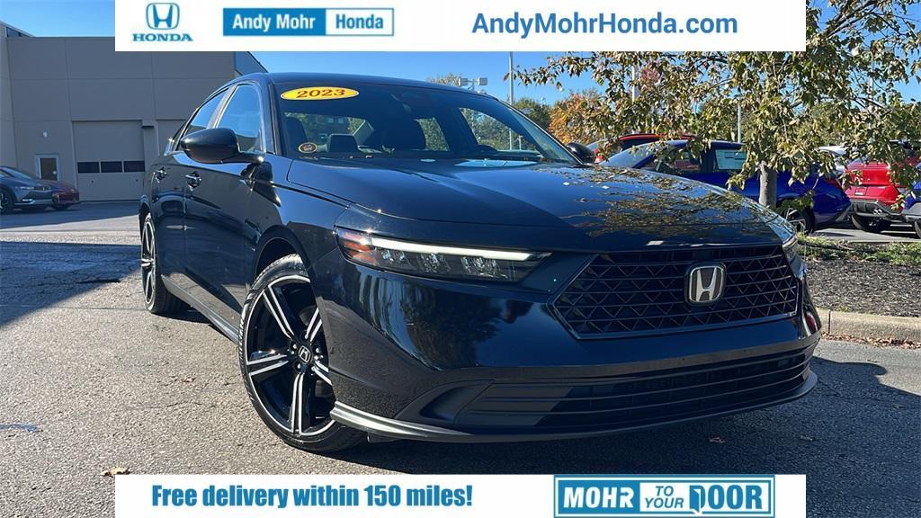 used 2023 Honda Accord Hybrid car, priced at $27,040