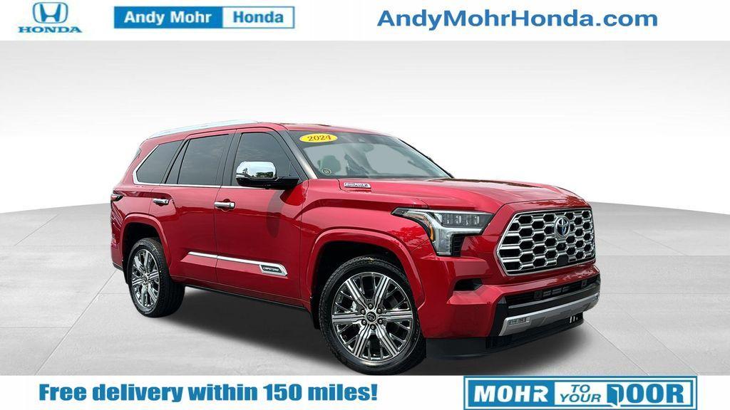 used 2024 Toyota Sequoia car, priced at $76,631