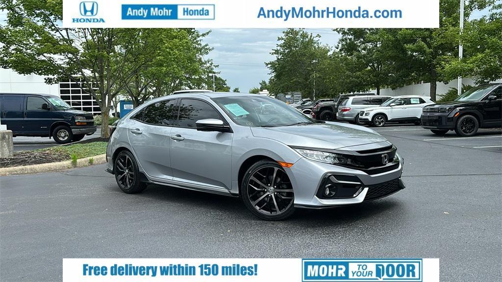 used 2021 Honda Civic car, priced at $25,096
