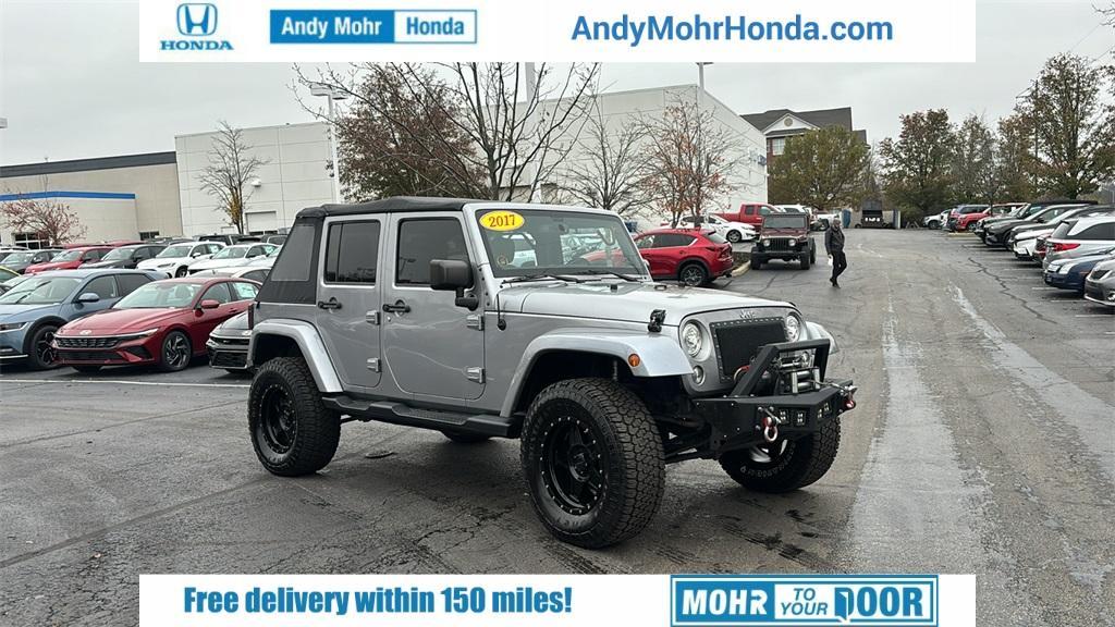 used 2017 Jeep Wrangler Unlimited car, priced at $25,950