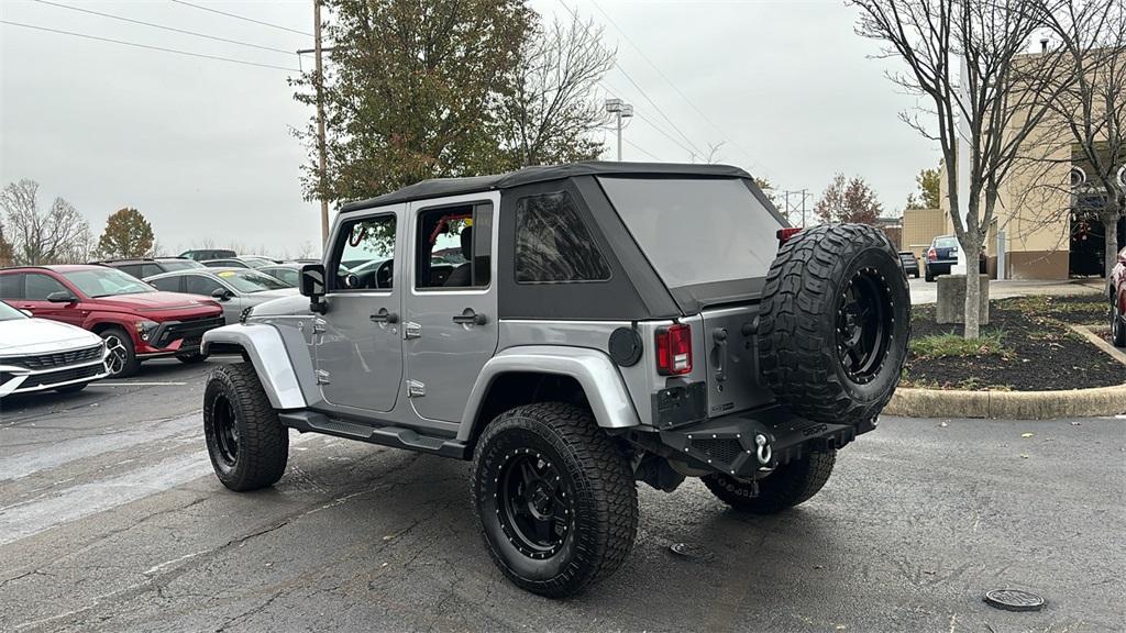 used 2017 Jeep Wrangler Unlimited car, priced at $25,237