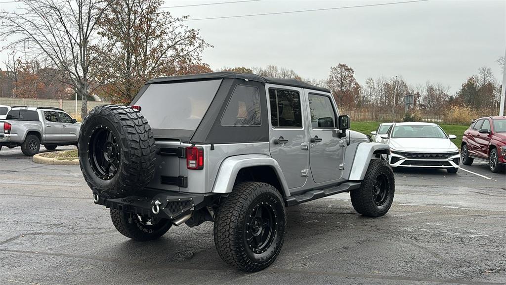 used 2017 Jeep Wrangler Unlimited car, priced at $25,237