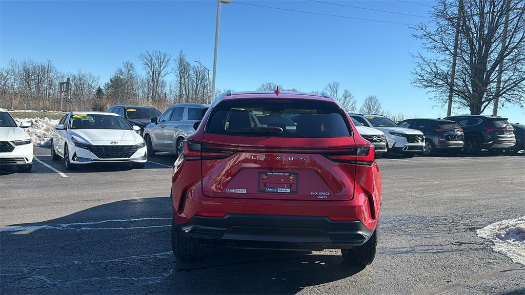 used 2022 Lexus NX 250 car, priced at $39,428