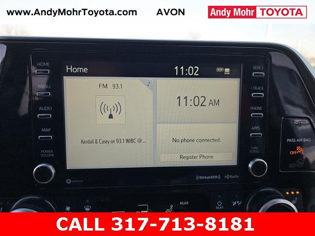 used 2022 Toyota Highlander Hybrid car, priced at $34,712