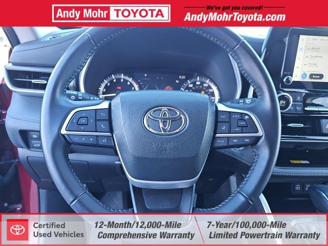 used 2023 Toyota Highlander car, priced at $38,450