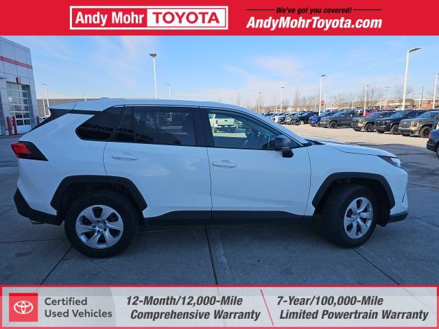 used 2023 Toyota RAV4 car, priced at $27,500