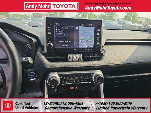 used 2022 Toyota RAV4 Hybrid car, priced at $34,000