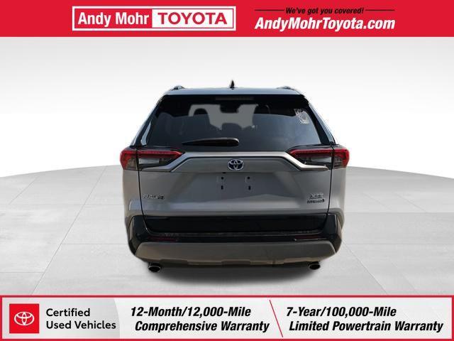 used 2022 Toyota RAV4 Hybrid car, priced at $34,000