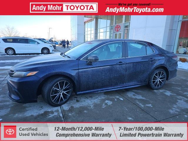 used 2021 Toyota Camry car, priced at $23,000