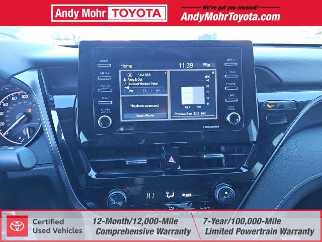 used 2021 Toyota Camry car, priced at $23,000