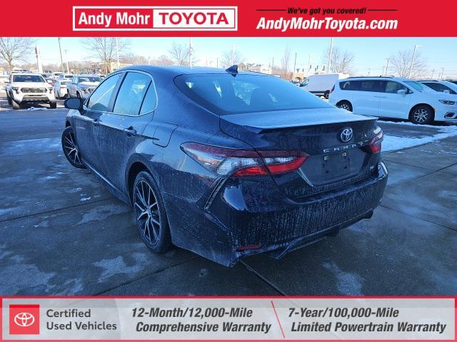 used 2021 Toyota Camry car, priced at $23,000