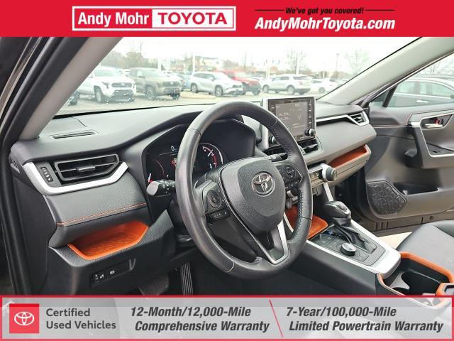 used 2021 Toyota RAV4 car, priced at $27,000