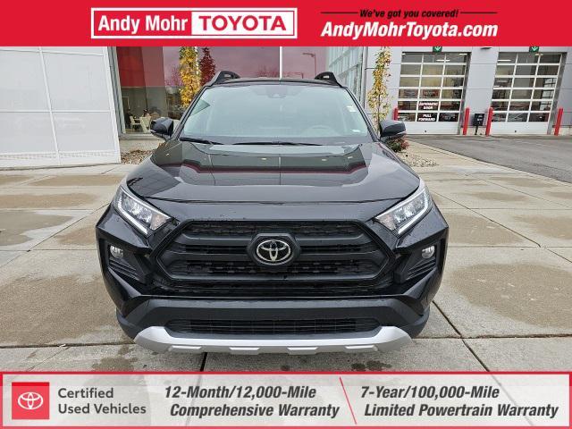 used 2021 Toyota RAV4 car, priced at $27,000