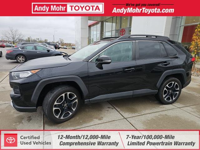 used 2021 Toyota RAV4 car, priced at $27,000