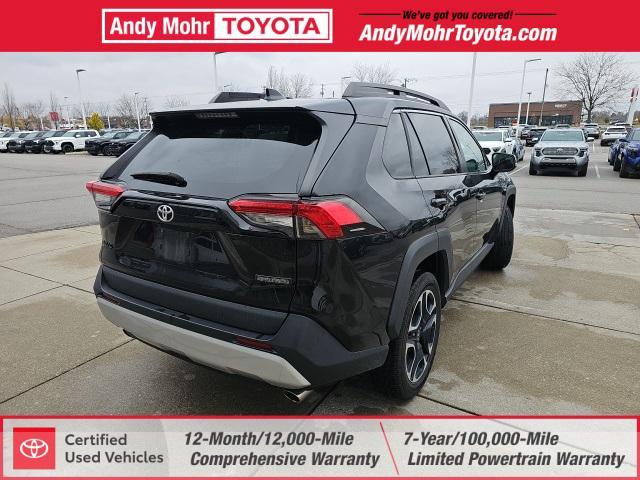 used 2021 Toyota RAV4 car, priced at $27,000