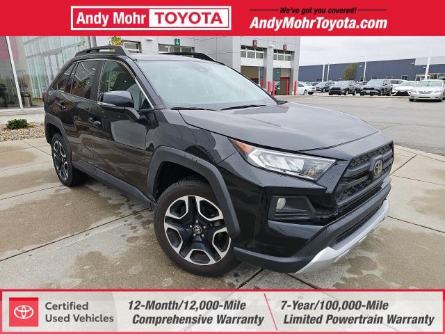 used 2021 Toyota RAV4 car, priced at $27,000