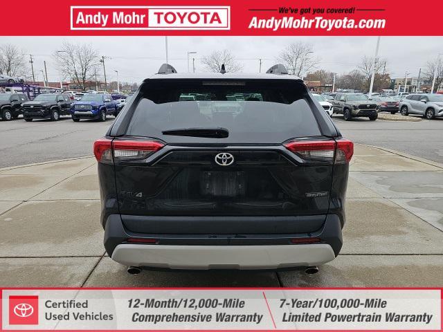 used 2021 Toyota RAV4 car, priced at $27,000