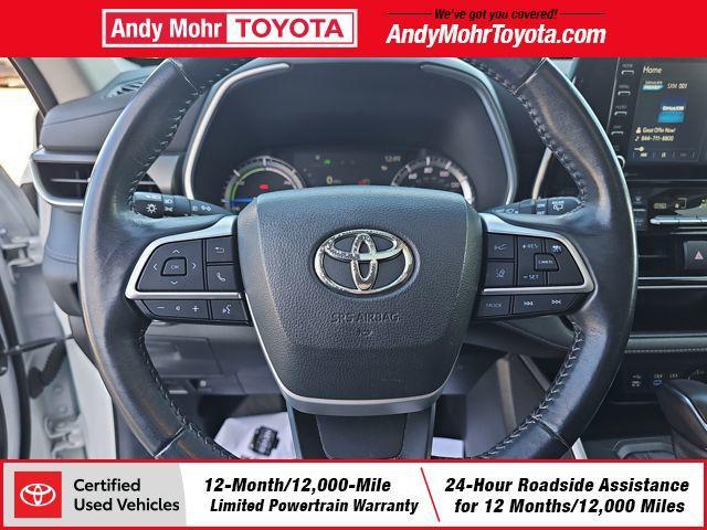 used 2022 Toyota Highlander Hybrid car, priced at $32,075