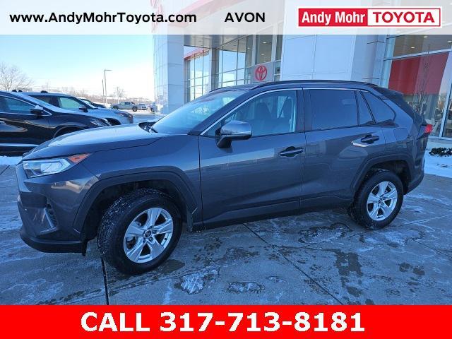 used 2021 Toyota RAV4 car, priced at $25,000