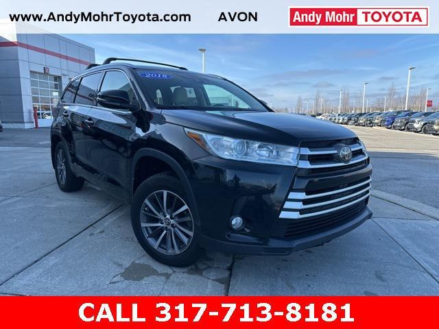 used 2018 Toyota Highlander car, priced at $22,500