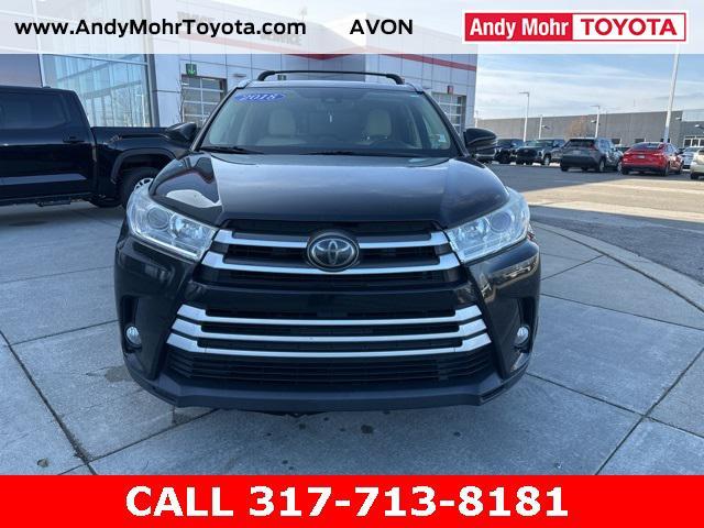 used 2018 Toyota Highlander car, priced at $22,500