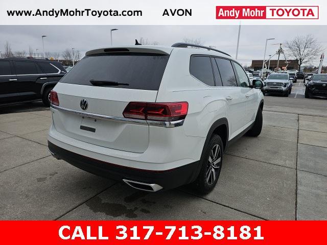 used 2021 Volkswagen Atlas car, priced at $22,000