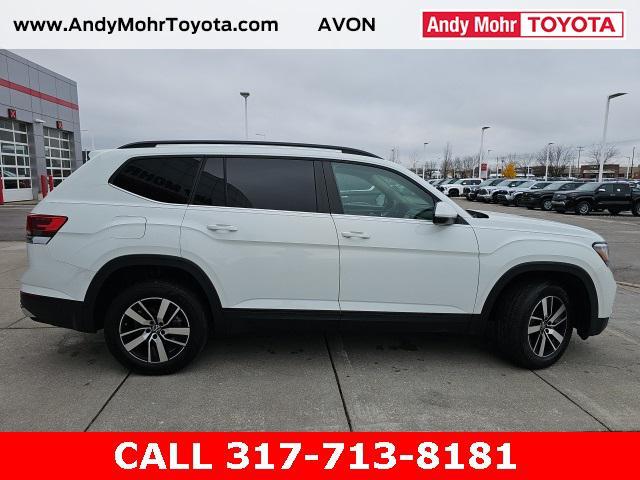 used 2021 Volkswagen Atlas car, priced at $22,000