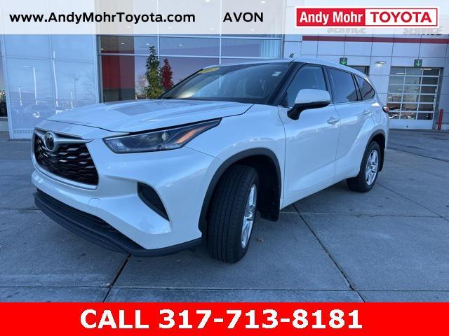 used 2021 Toyota Highlander car, priced at $25,080