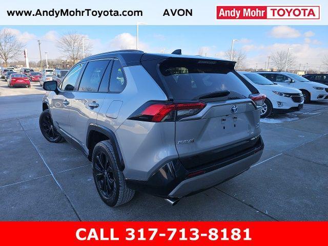 used 2022 Toyota RAV4 Hybrid car, priced at $28,000