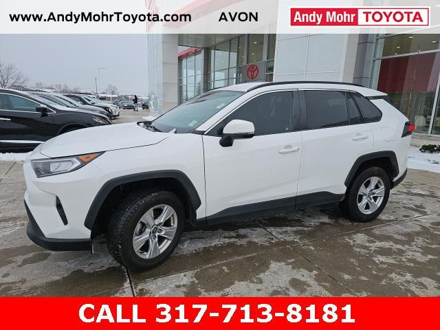 used 2021 Toyota RAV4 car, priced at $25,500