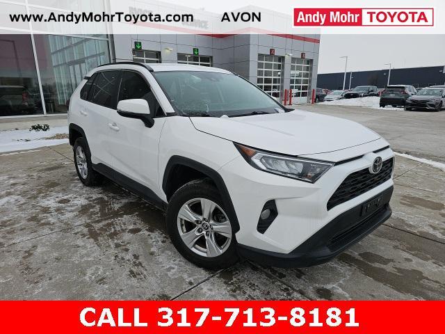 used 2021 Toyota RAV4 car, priced at $25,500