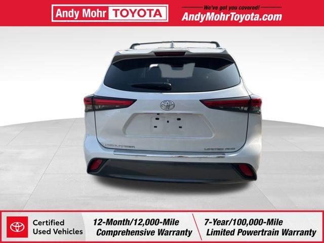 used 2023 Toyota Highlander car, priced at $43,856