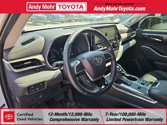 used 2023 Toyota Highlander Hybrid car, priced at $46,668